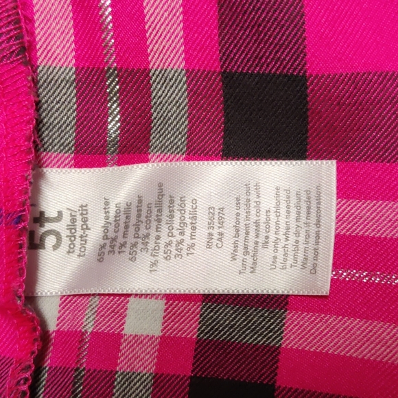 Carter's Plaid Blouse -Girl's - Picture 6 of 6